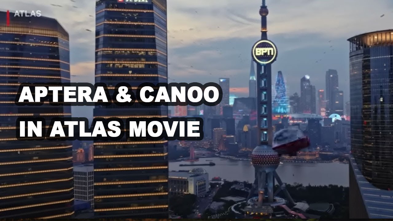 Altas 2024 Netflix Movie - Aptera & Canoo Make Appearances