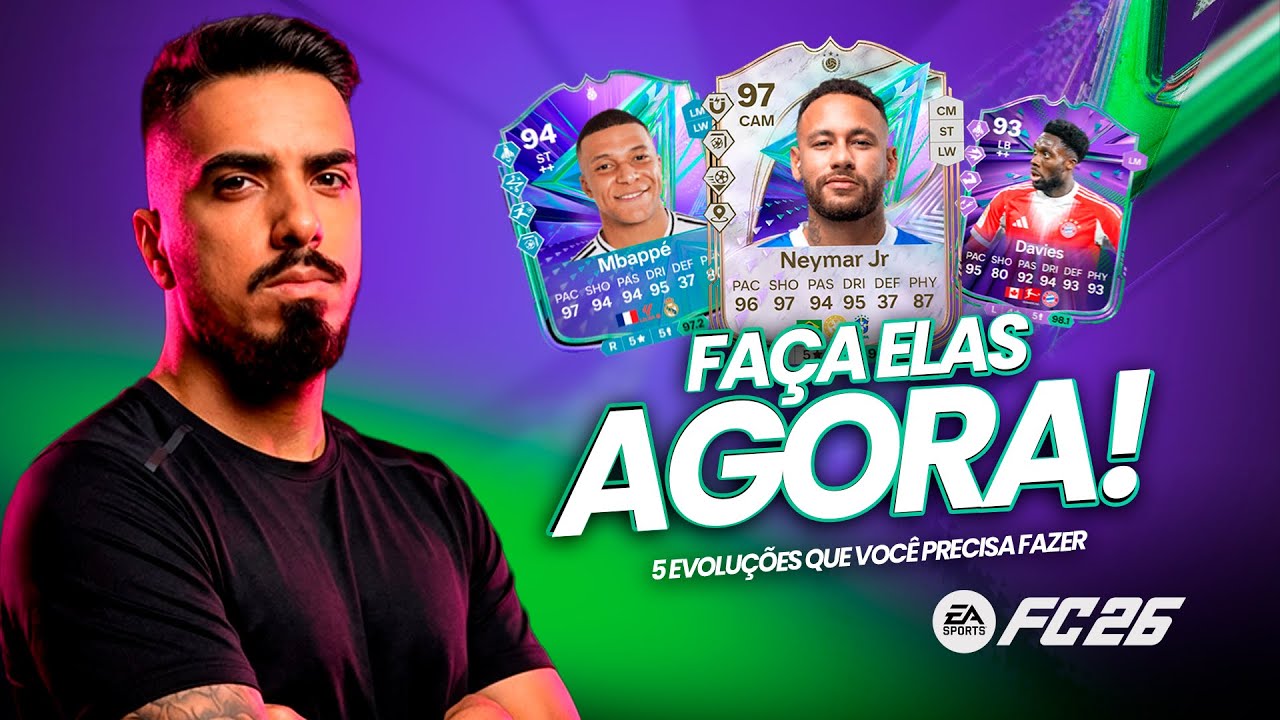 FC 26 | 5 EVOLU&Ccedil;&Otilde;ES QUE VOC&Ecirc; PRECISA FAZER AGORA!🔥