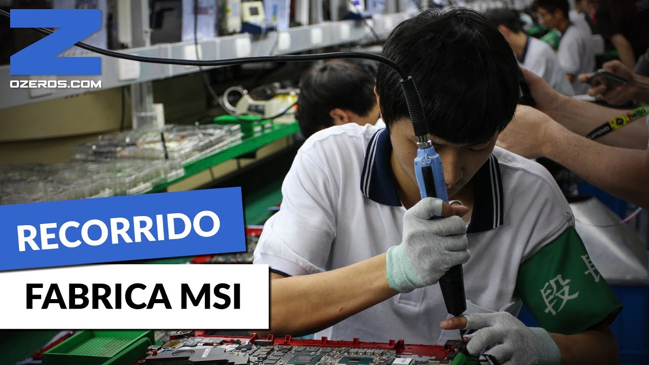 Descubre cómo se fabrican los notebooks gamer de MSI