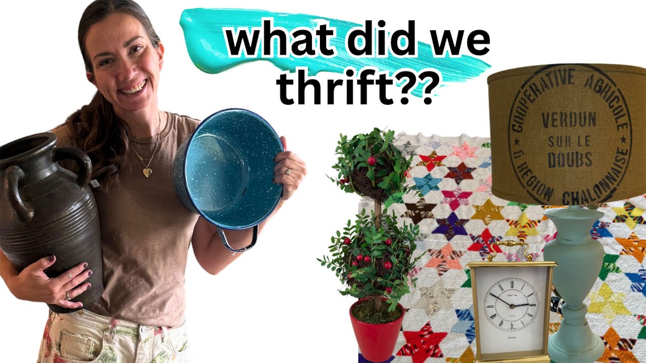 Goodwill Thrift with Me For Resell — обновлённый декор дома по бюджету