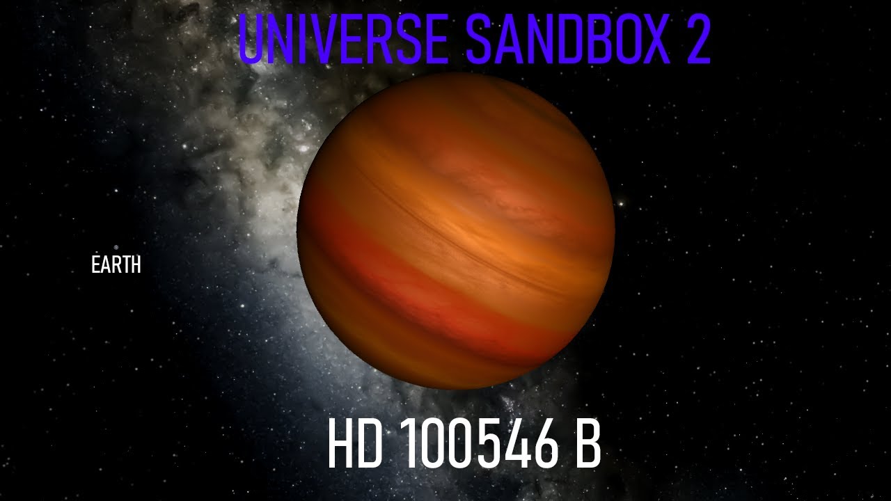 HD 100546B vs Earth, Who Will Win? - Universe Sandbox 2