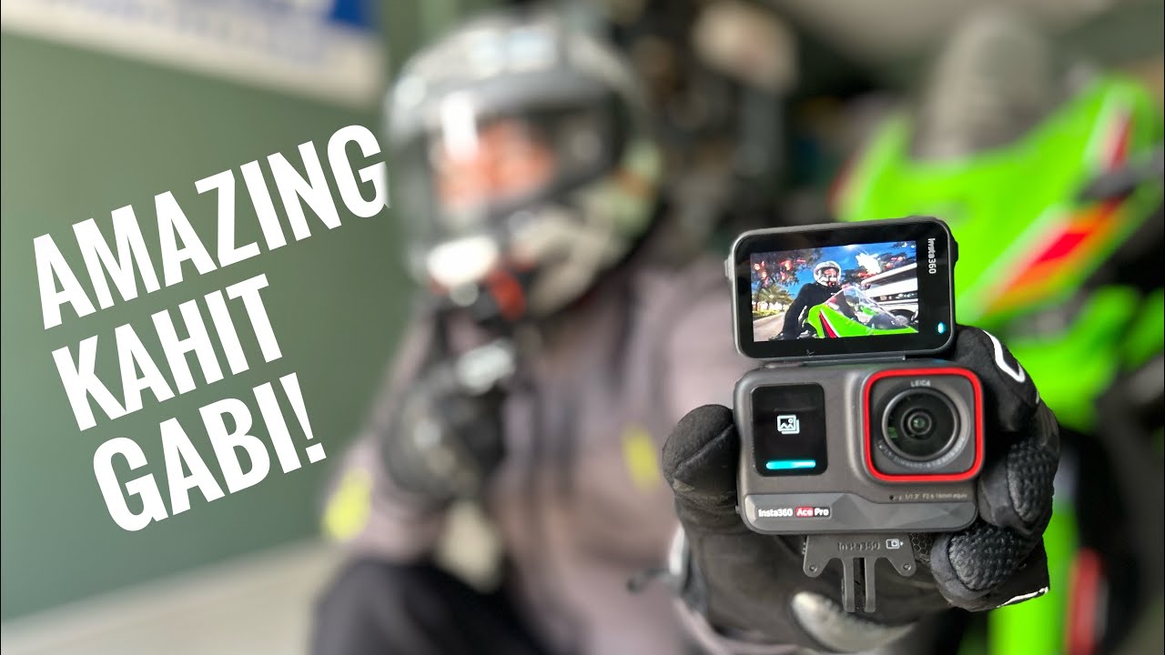 Best Low Light Action Cam Pangmotovlog | Insta360 Ace Pro