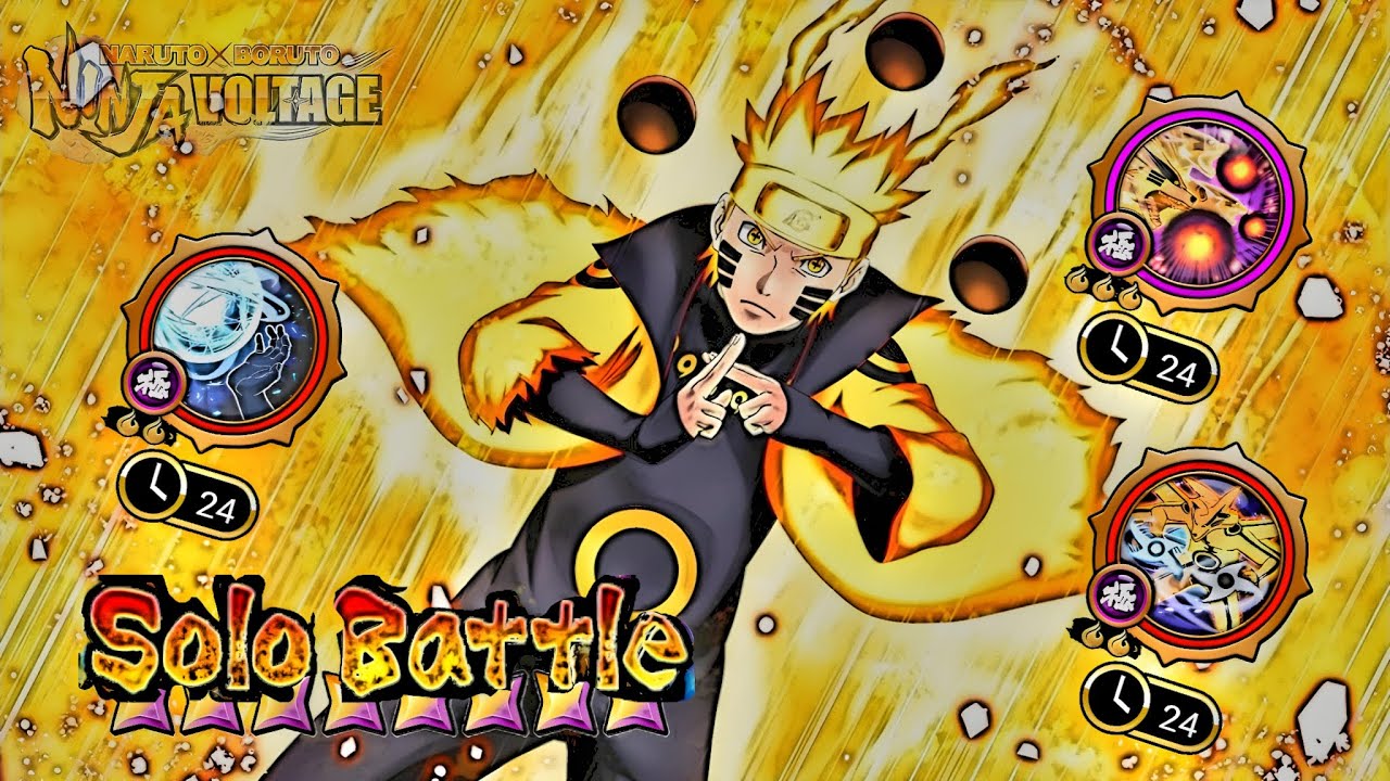 NxB NV: Naruto Uzumaki TFS With All EX Ultimate At Maximum Level Showcase - Solo Attack Mission