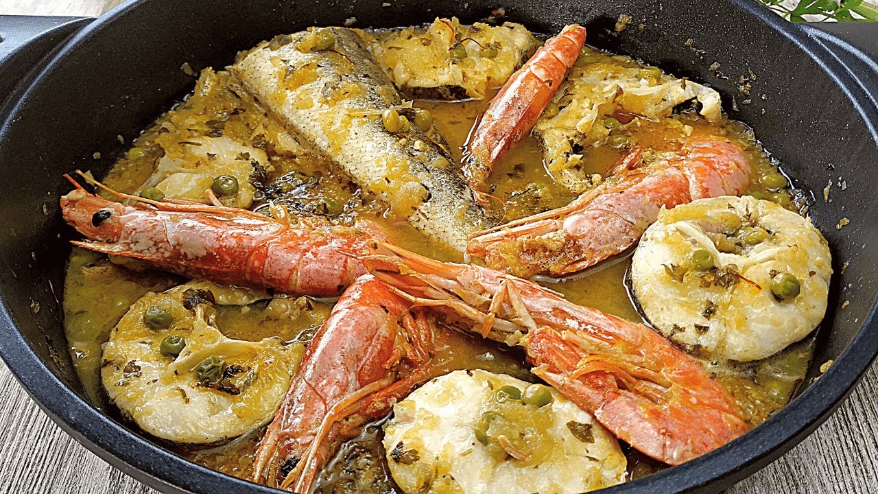 🦐🐟En 20 Minutos La Receta de Pescado Más Rica y Facil del Mundo