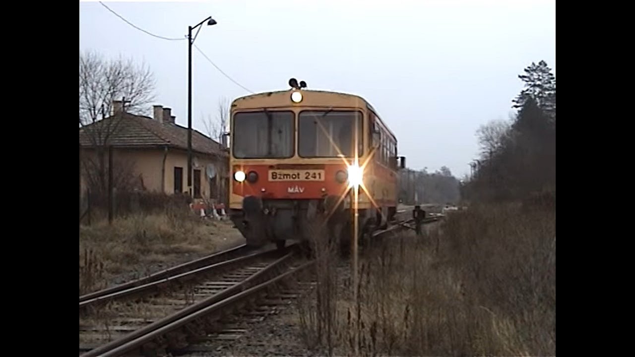 Személyvonattal a 76-oson - a Diósjenő-Romhány vasútvonal végnapjai