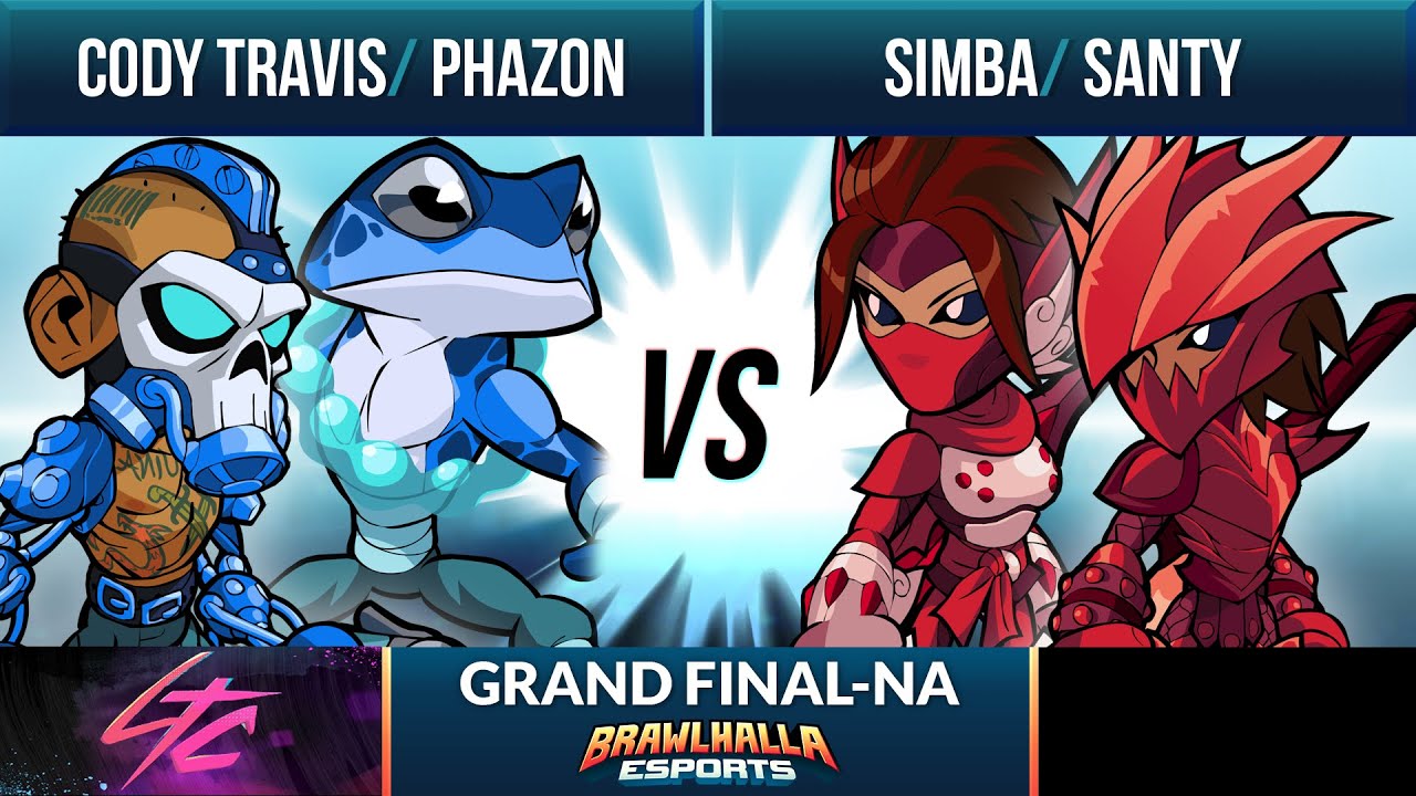 Cody Travis & Phazon vs Santy & Simba - Grand Final - Low Tier City 2020 - 2v2 NA