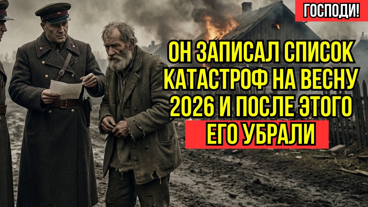 Дневник провидца из СССР Виктора ОБРЫВАЕТСЯ на 2027 году — он успел СОСТАВИТЬ СПИСОК БЕД НА 2026!