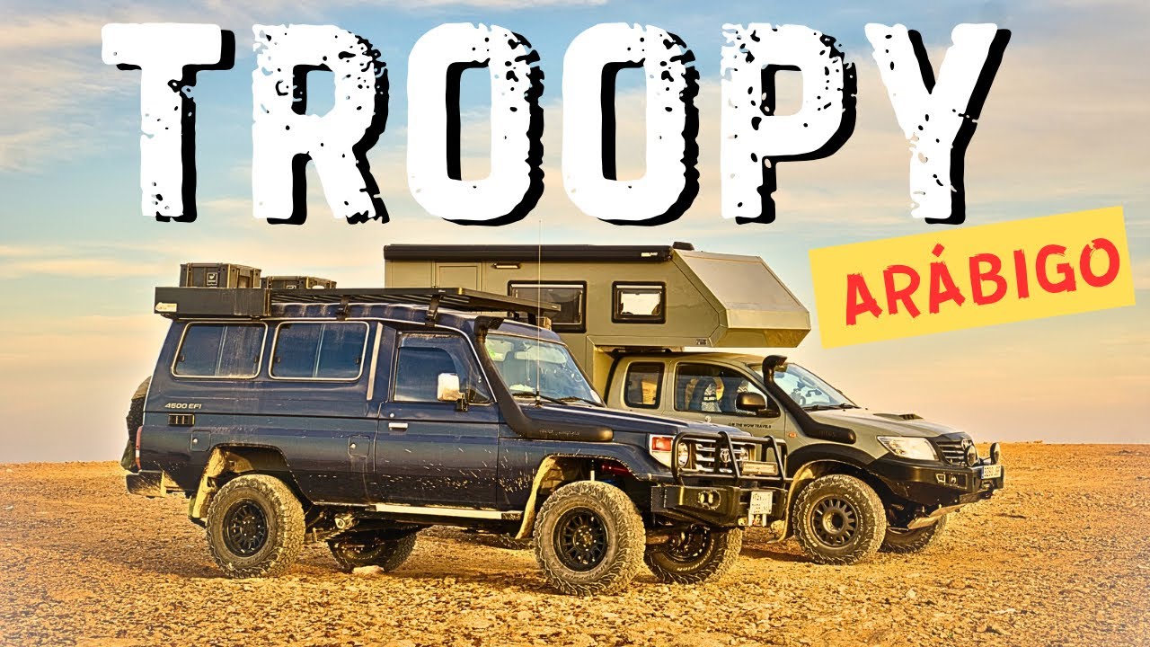 Así es un TROOPY CAMPERIZADO en ARABIA SAUDÍ | 4x4 | Overland Toyota Hilux | Ep.43