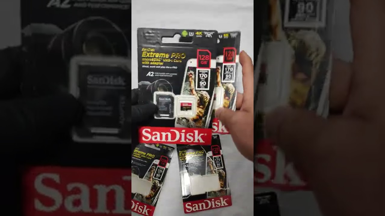 Memoria MicroSd SanDisk Extreme Pro Original VS Memoria MicroSd SanDisk Extreme Pro Copia