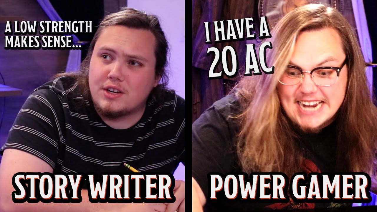 how different players make characters