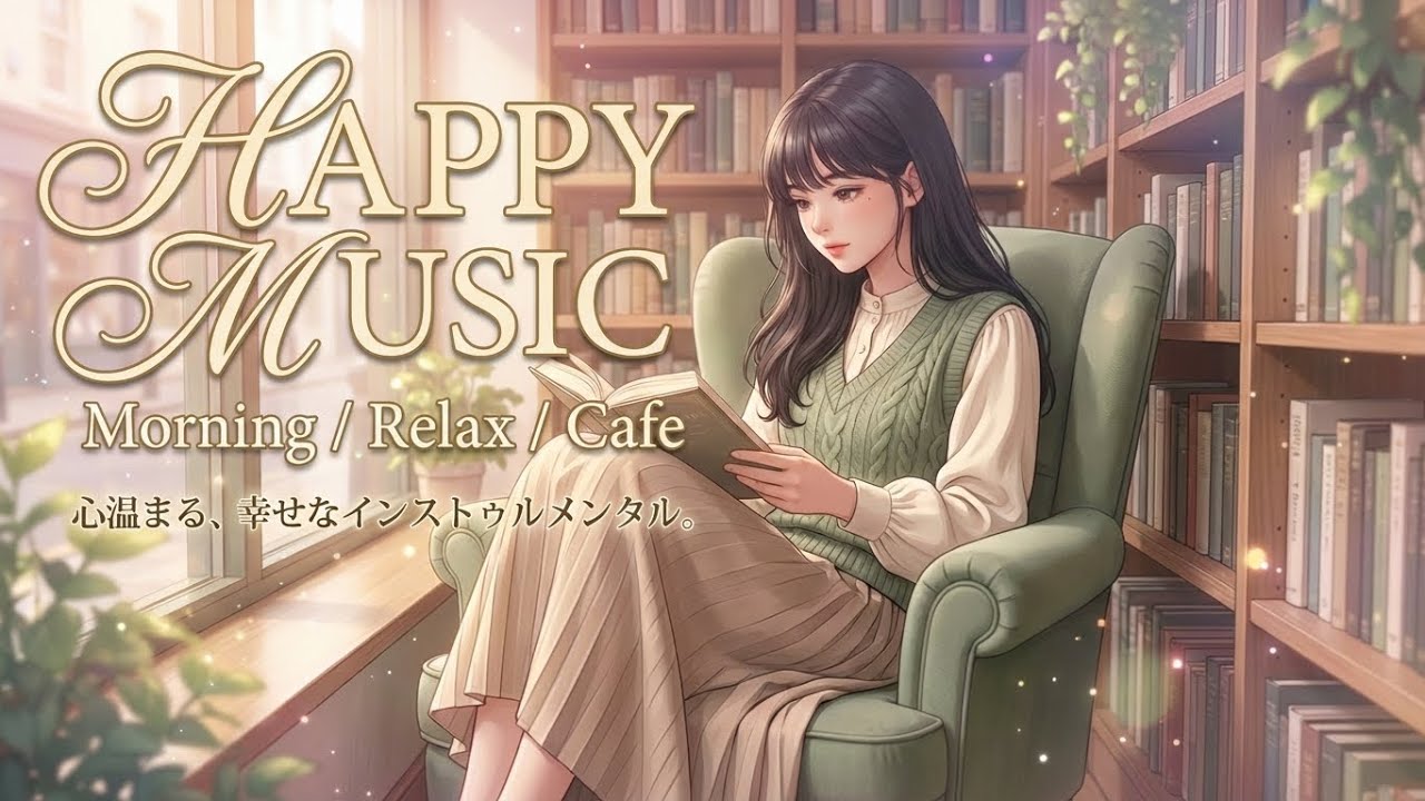 【洋楽Playlist】心落ち着くカフェミュージック☕️ Chill & Relax Cafe Music｜作業用BGM｜アコースティック｜リラックス