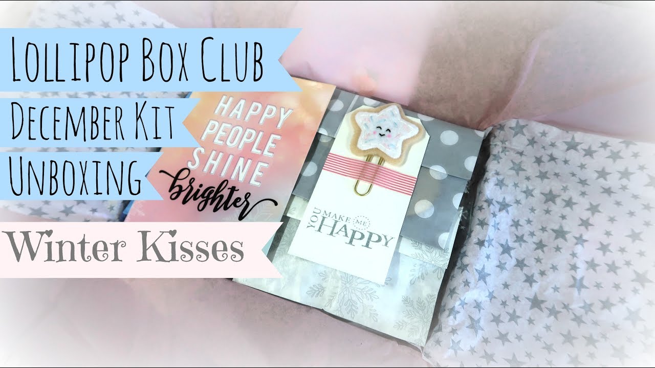 Lollipop Box Club | December Kit Unboxing
