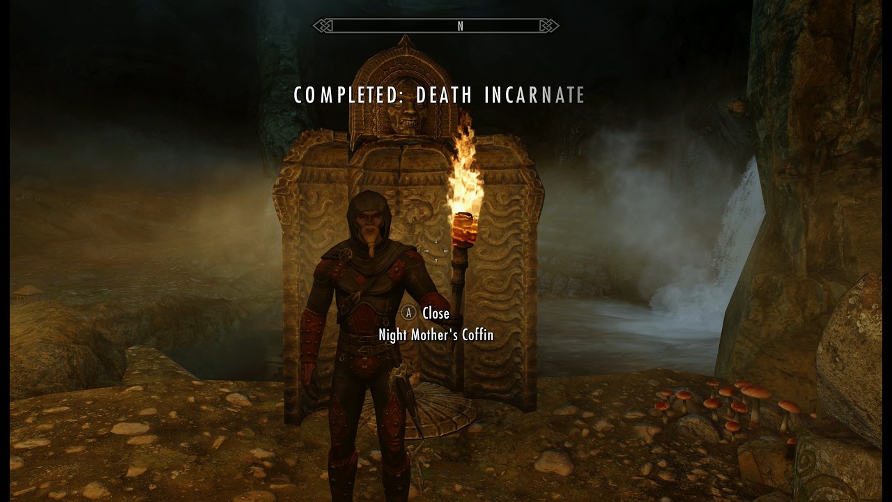 To Kill an Empire: Eliminate the decoy. Death Incarnate. The Elder Scrolls V Skyrim, 4K.