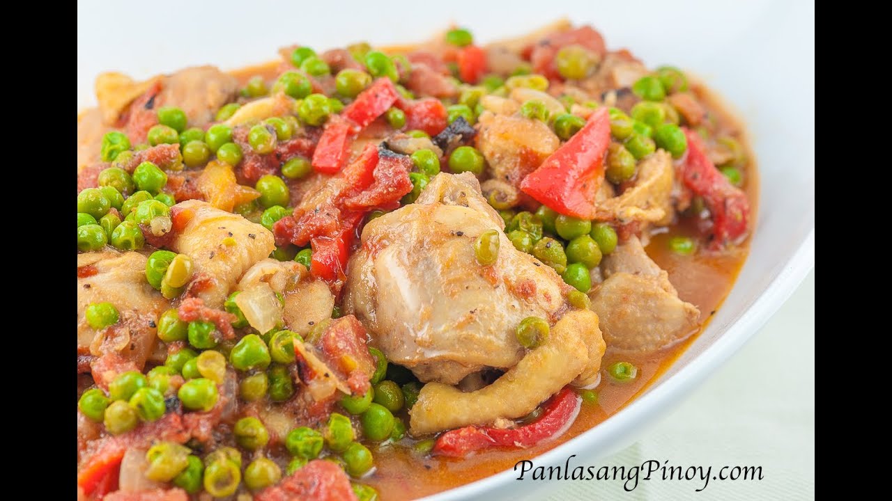 Chicken Guisantes