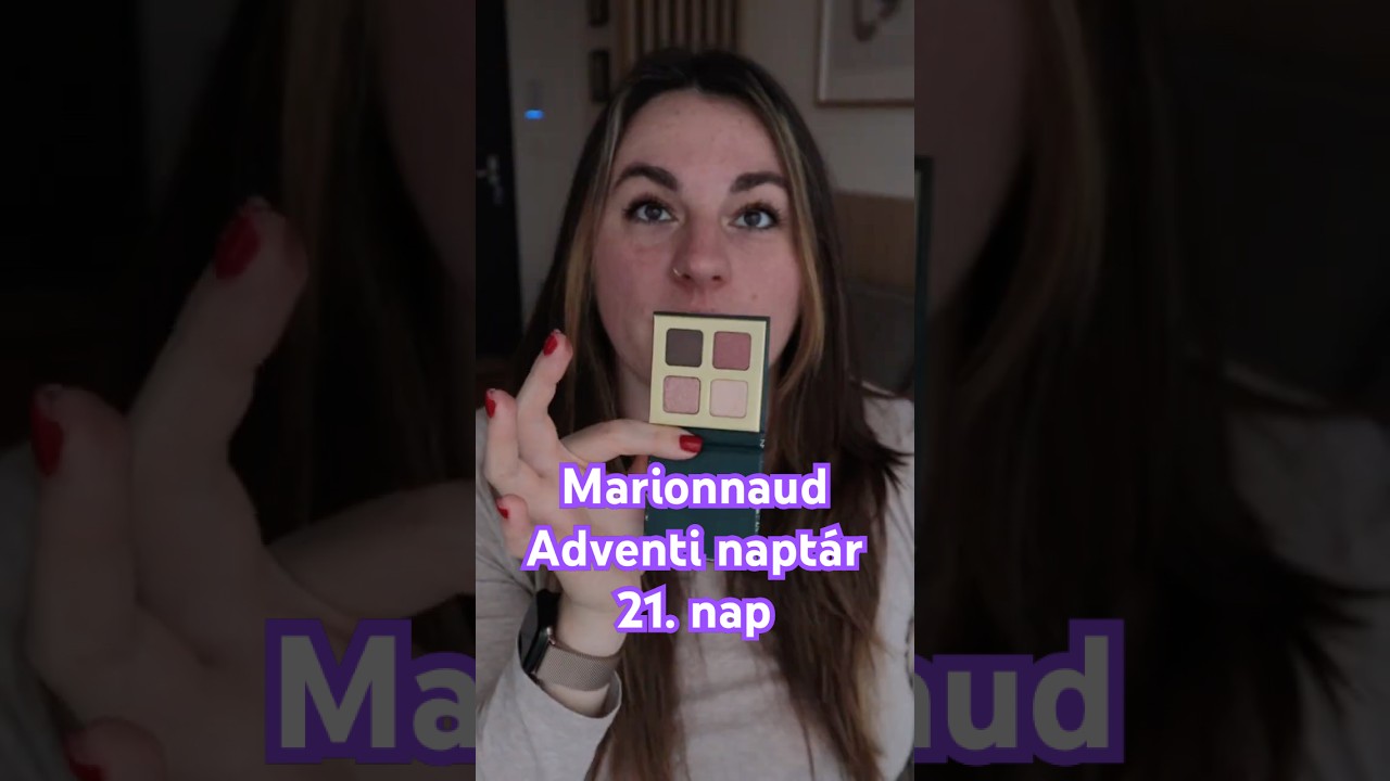 Marionnaud adventi naptár kibontása, december 21. ✨ #december21 #adventinaptár #Marionnaud