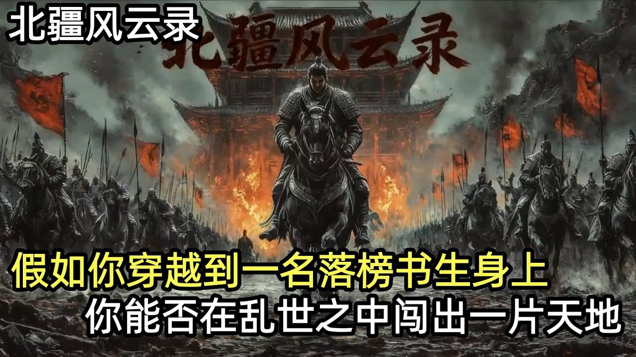 北疆风云录：假如你穿越到一名落榜书生身上，那么你能否在乱世之中闯出一片天地#北疆风云录#穿越#沉浸式历史#架空历史#失眠#助眠#睡前视频