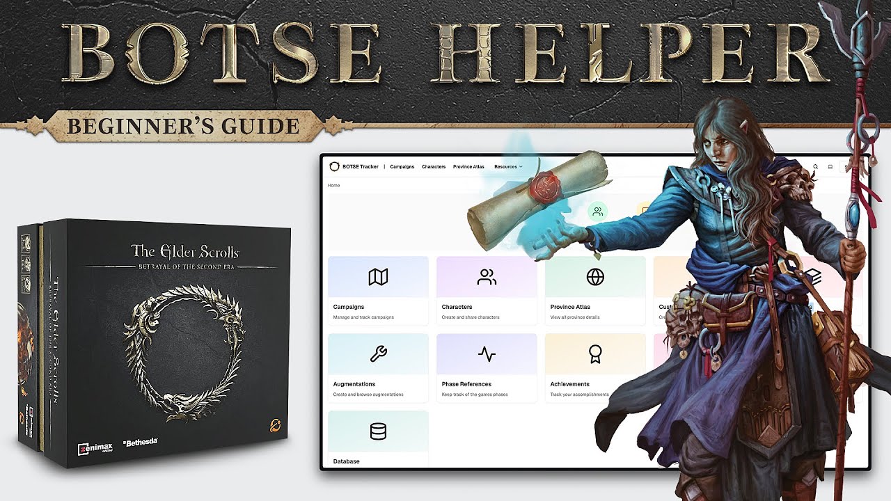 The Best Companion App for The Elder Scrolls: BoTSE? Builds, Province Atlas, Knowledge Base & More!