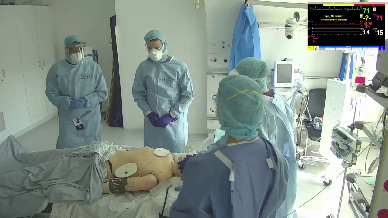 PROTECT THE TEAM: SARS-CoV2 positive ward patient arrests- Immersive Simulation by the ICAST team
