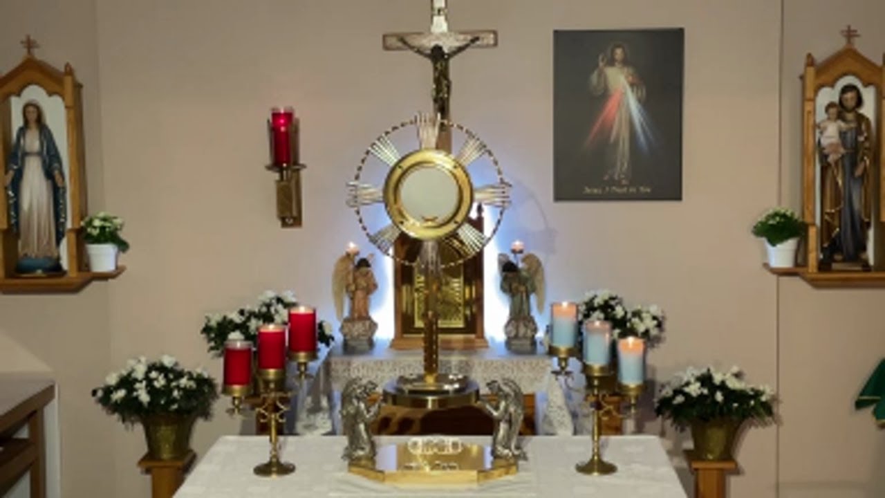 LIVE Eucharistic Adoration - Sisters of Divine Mercy