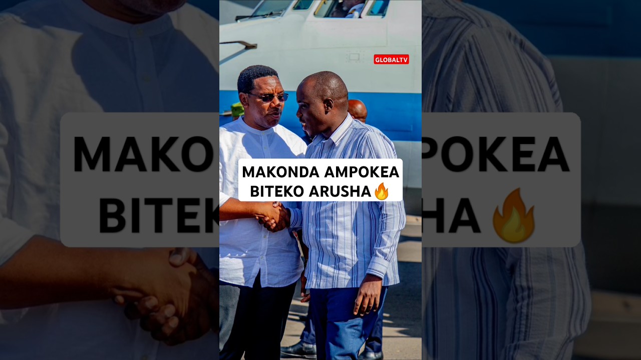 🙏RC MAKONDA AMPOKEA BITEKO ARUSHA🔥🙏#makonda #biteko #globaltv #trending #breaking #live