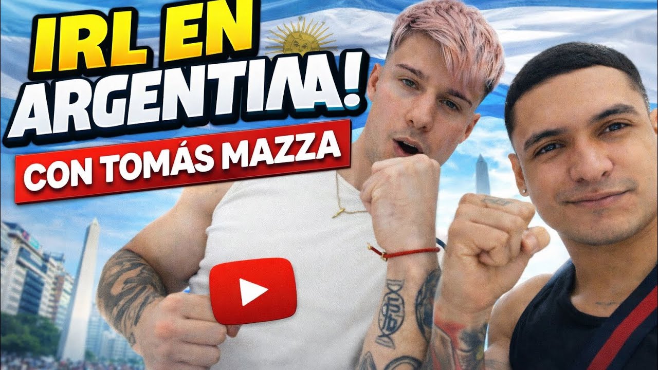 LEANDRO LA SAPA IRL EN ARGENTINA CON MAZZA |🐸