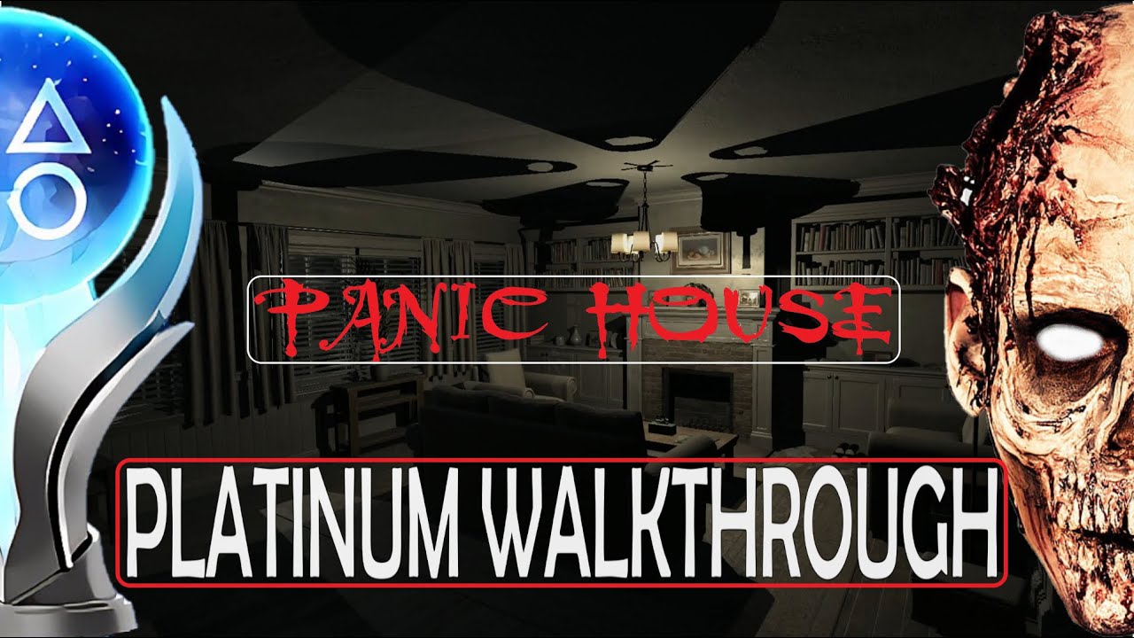 Panic House 100% Platinum &ndash; łatwa i tania platynowa gra na PS4 i PS5