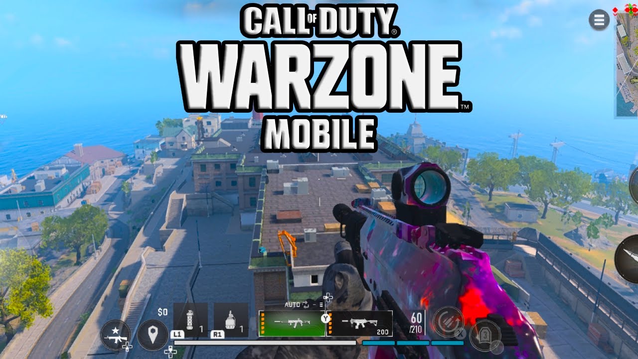 Warzone Mobile FPS Test - Samsung Galaxy Z Fold5 - Rebirth Island