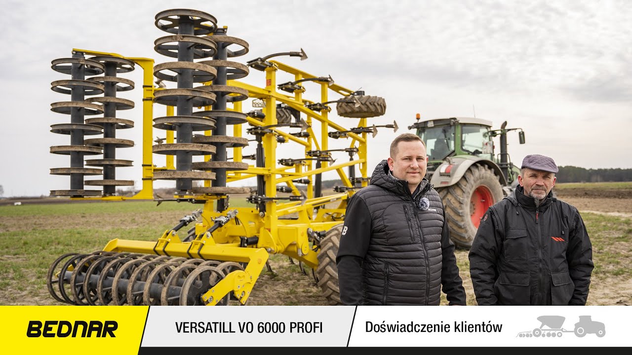 BEDNAR FMT | VERSATILL VO 6000 PROFI w gospodarstwie w Bukowcu.