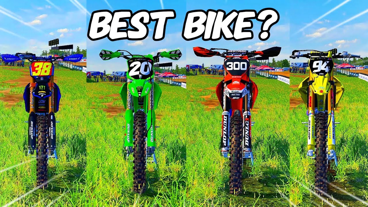 RANKING EVERY BIKE IN MX BIKES! (250 4 STROKES)