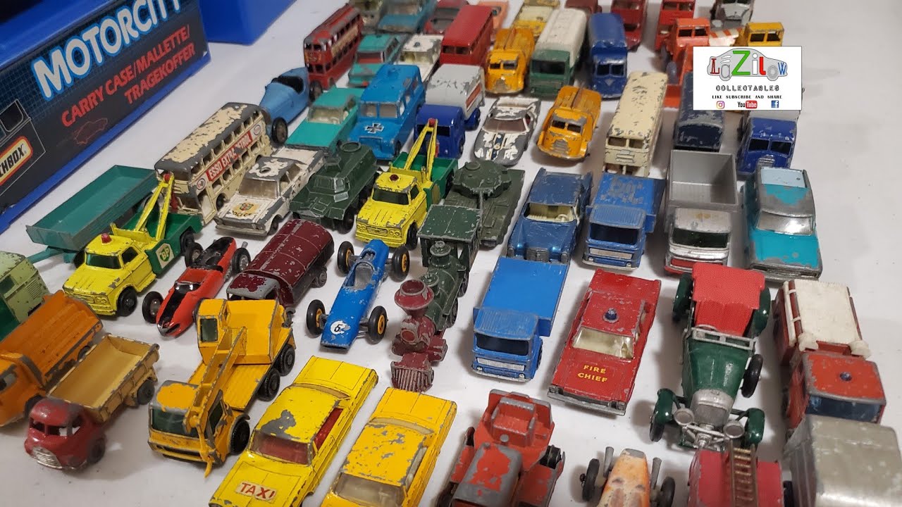 Unboxing Vintage diecast, Matchbox Lesney  ,Corgi and Dinky toys