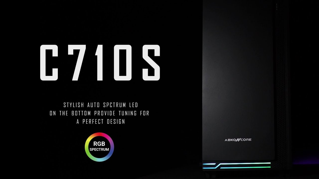Introducing Middle Tower Case C710S [ABKONCORE]