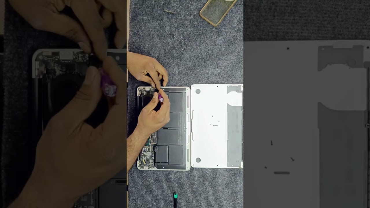 Hi welcome to my new video  Today learn how to dissemble. The mac air A1370✨ with @mahi_ultralegend