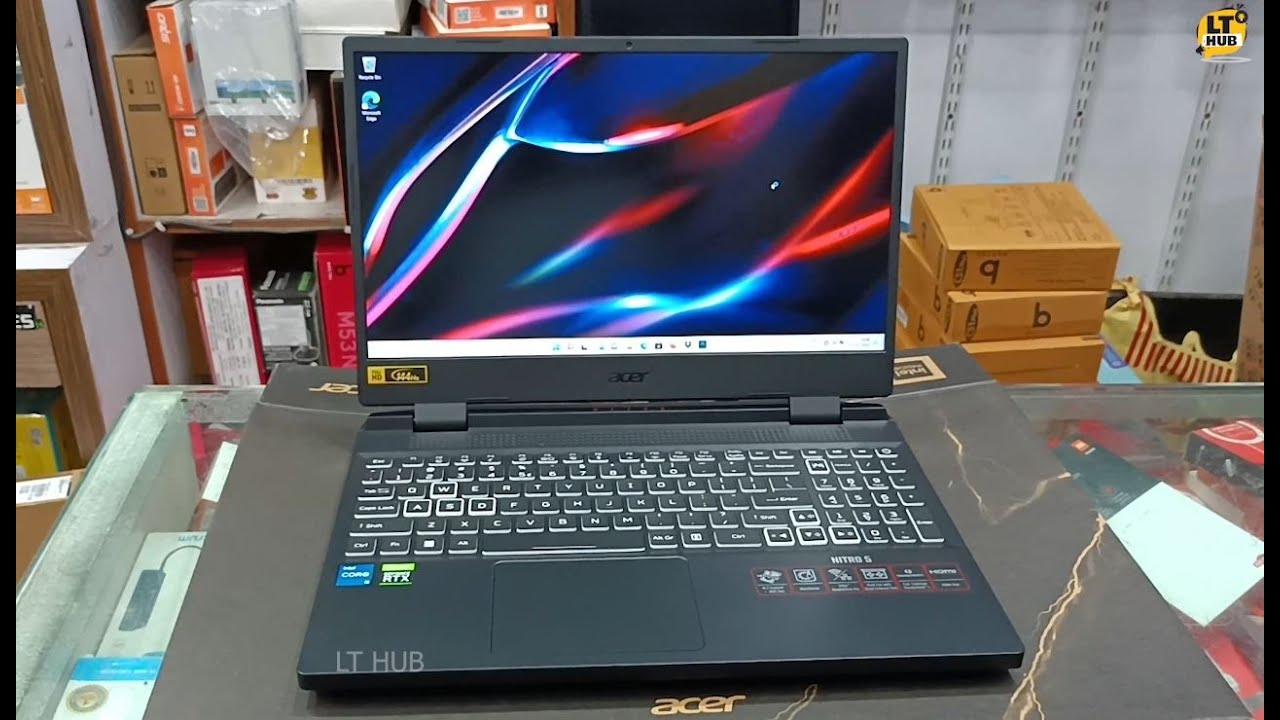 Acer 12th Gen Gaming Laptop Unboxing | Acer Nitro 5 AN515 58 Gaming Laptop | Windows 11 | LT HUB