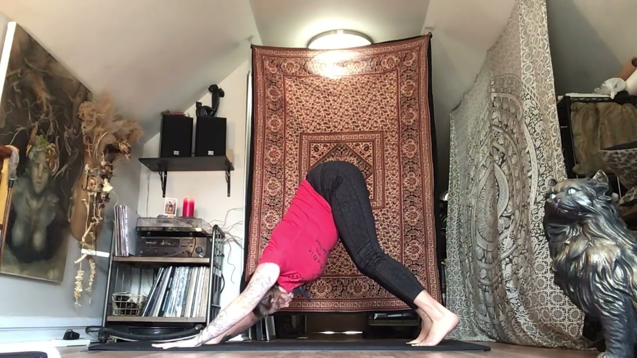 FIERY yoga practice for Aries Season - 1 hour hatha vinyasa yoga