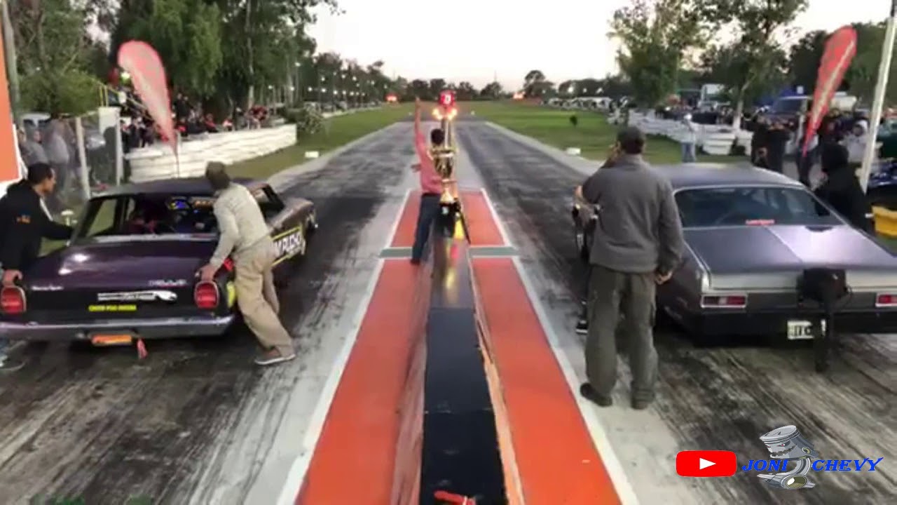 Chevy V8 de Martines vs Ford de Pucho vs Ford Bufalo
