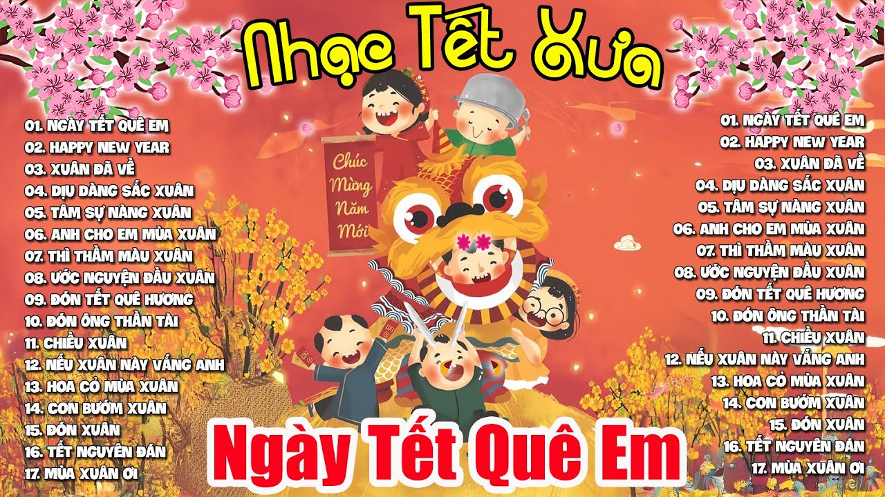 Những Bài Nhạc Xuân Xưa Đi Cùng Năm Tháng 🌸 Nhạc Tết Cha Cha Mang Trọn Vị Tết Xưa