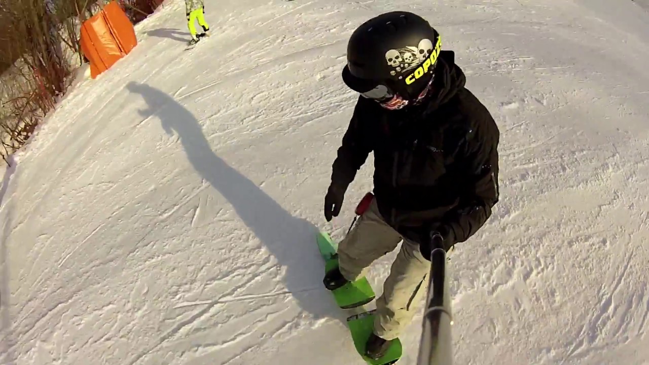 BIOS snowskate first ride in 2016/2017