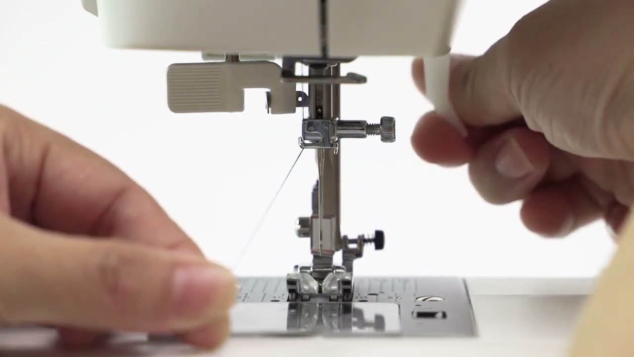 NECCHI C360 Tutorial -Threading the Upper Thread & Auto Needle Threader / Creator Series
