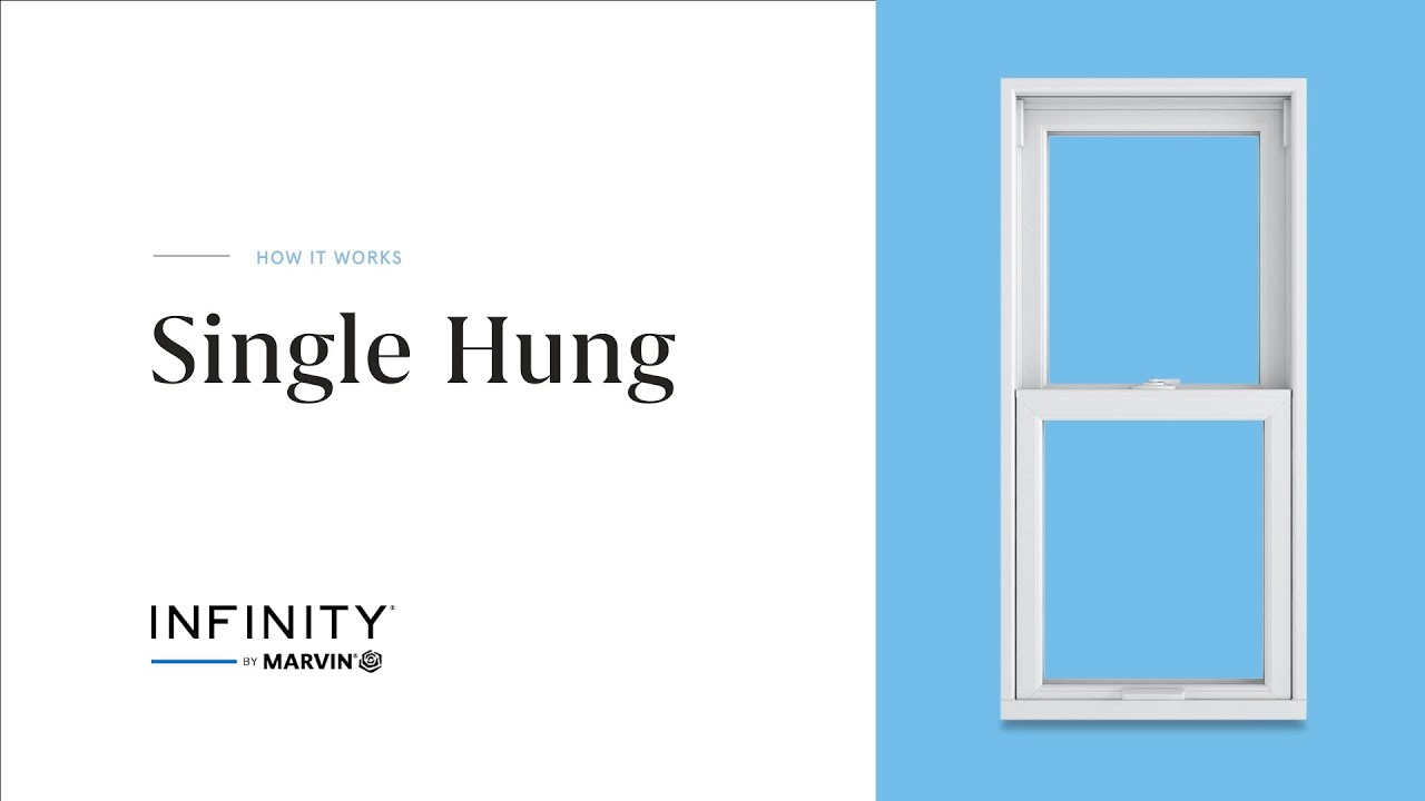 Replacement Single Hung Window | Infinity by Marvin