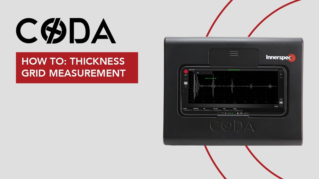 CODA (EMAT, DCUT, UT): HOW TO: THICKNESS GRID MEASUREMENT