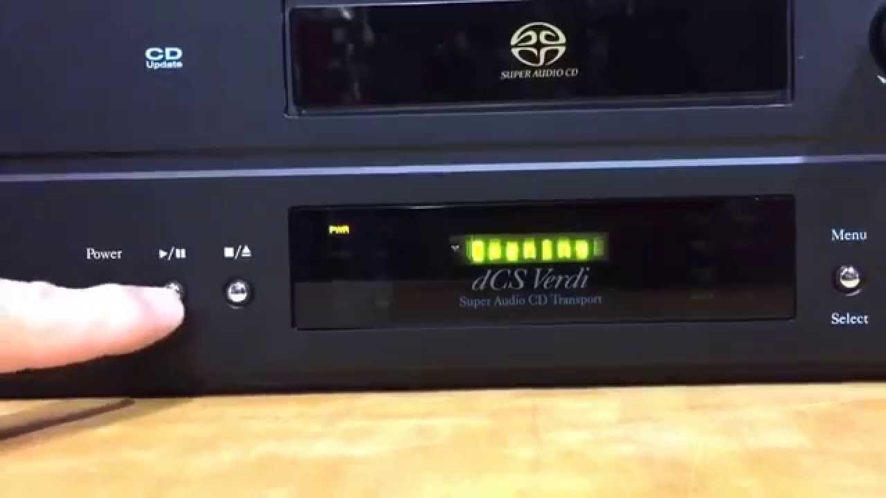 dCS Verdi CD Transport Self-Test