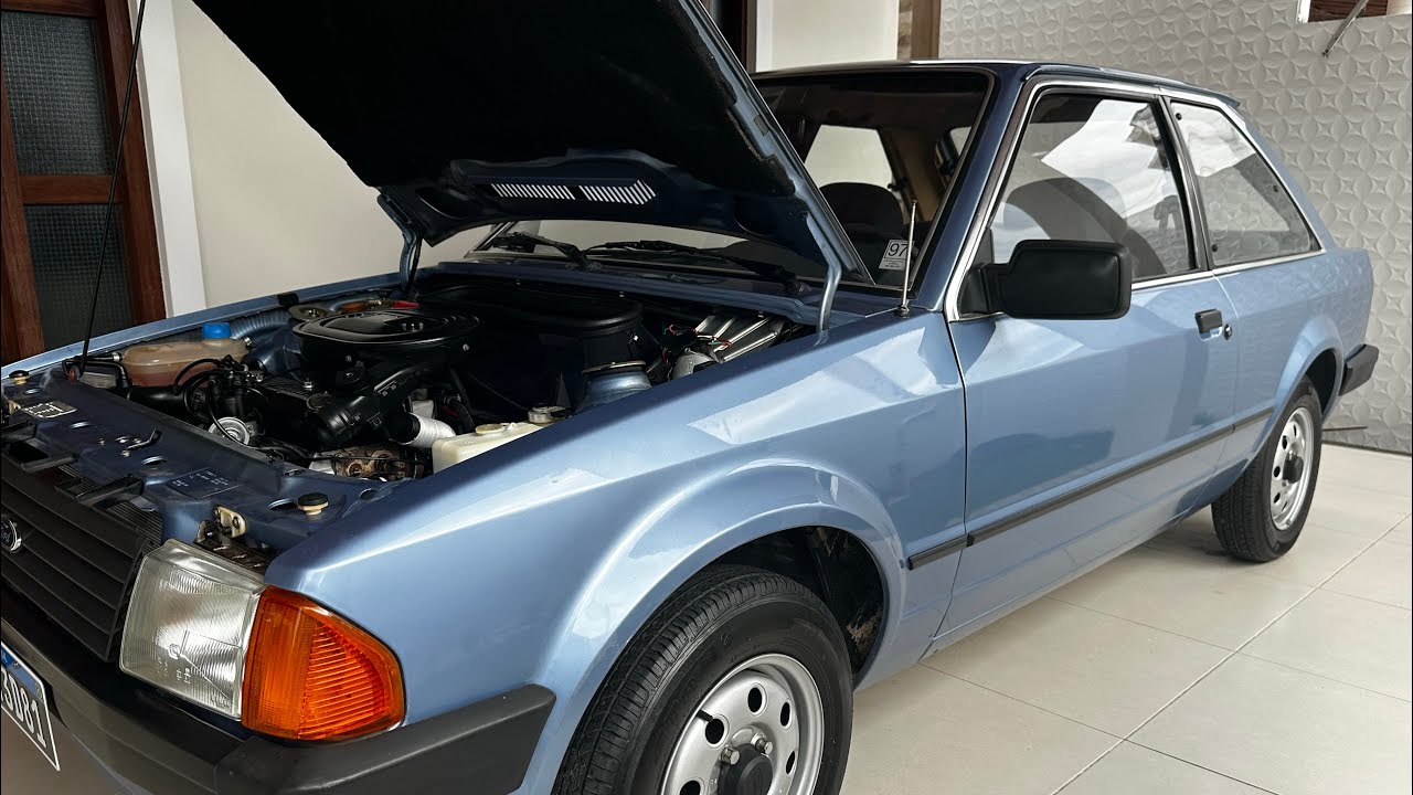 Ford Escort L CHT 86 motor e funcionamento
