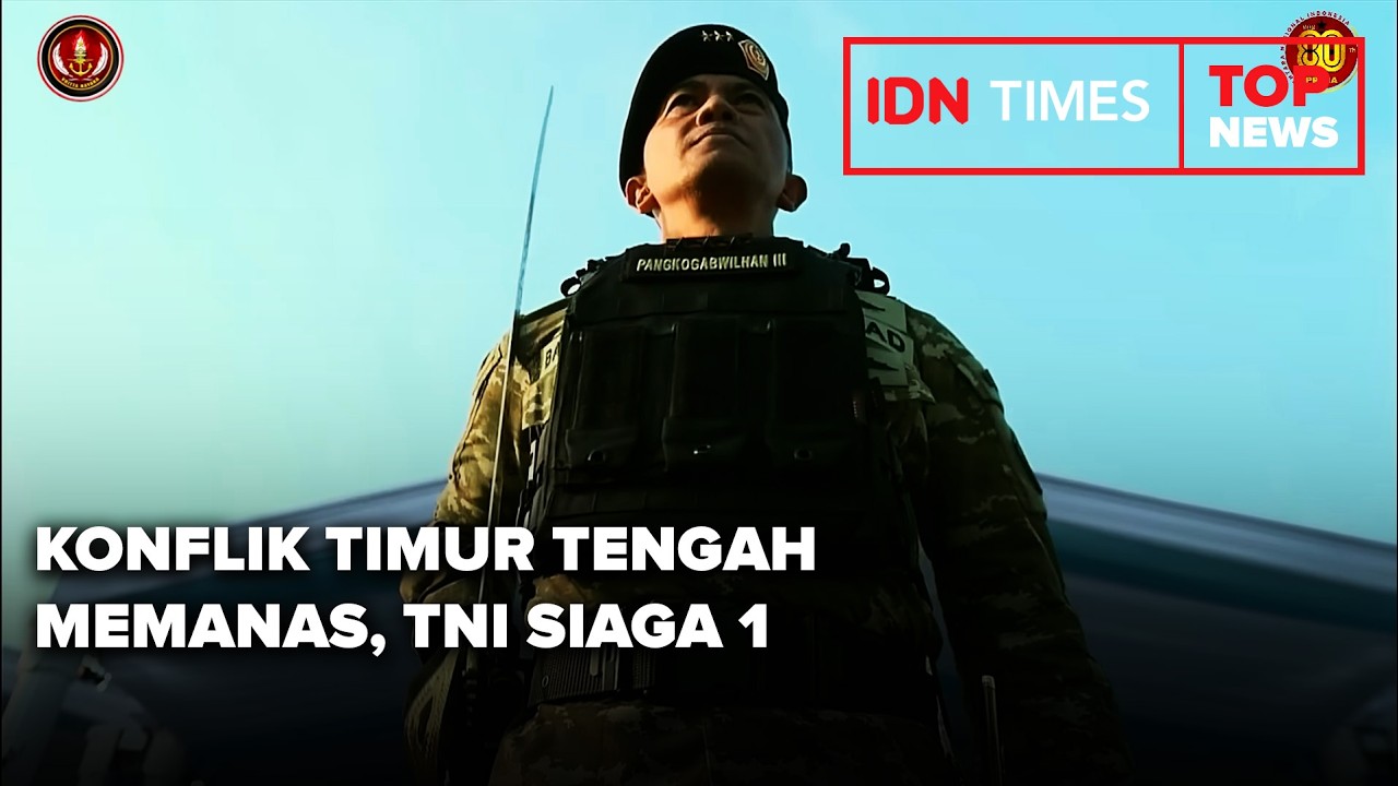 KONFLIK TIMUR TENGAH MEMANAS, TNI SIAGA 1