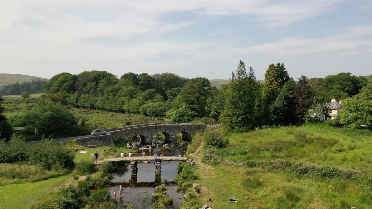 Go South West - The Clapper Bridge at Postbridge, Devon