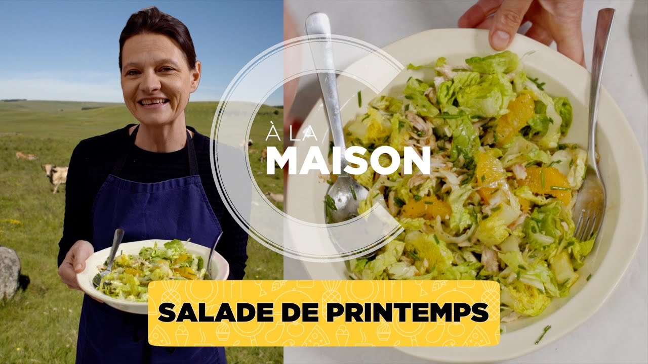 Recette de la salade de printemps