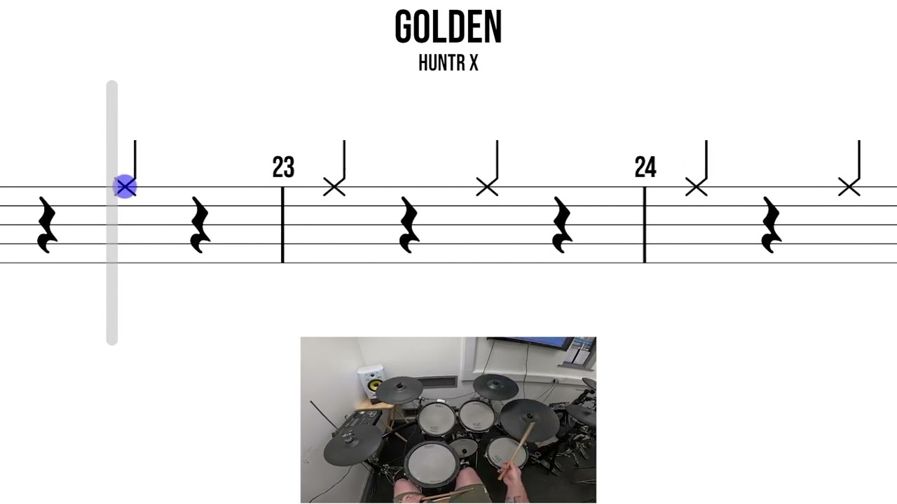 Golden H U N T R X🥁 Средняя начальная версия