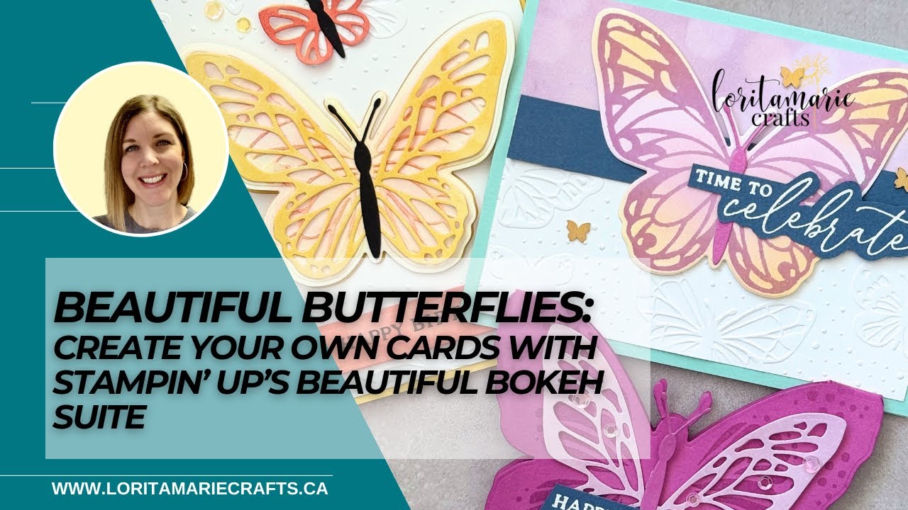 Create with Stampin' Up!'s Beautiful Butterflies Stamp Set & Hybrid Embossing Folder