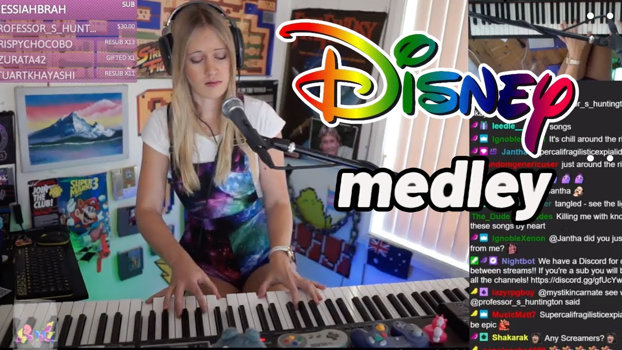 Disney piano medley (relaxing)