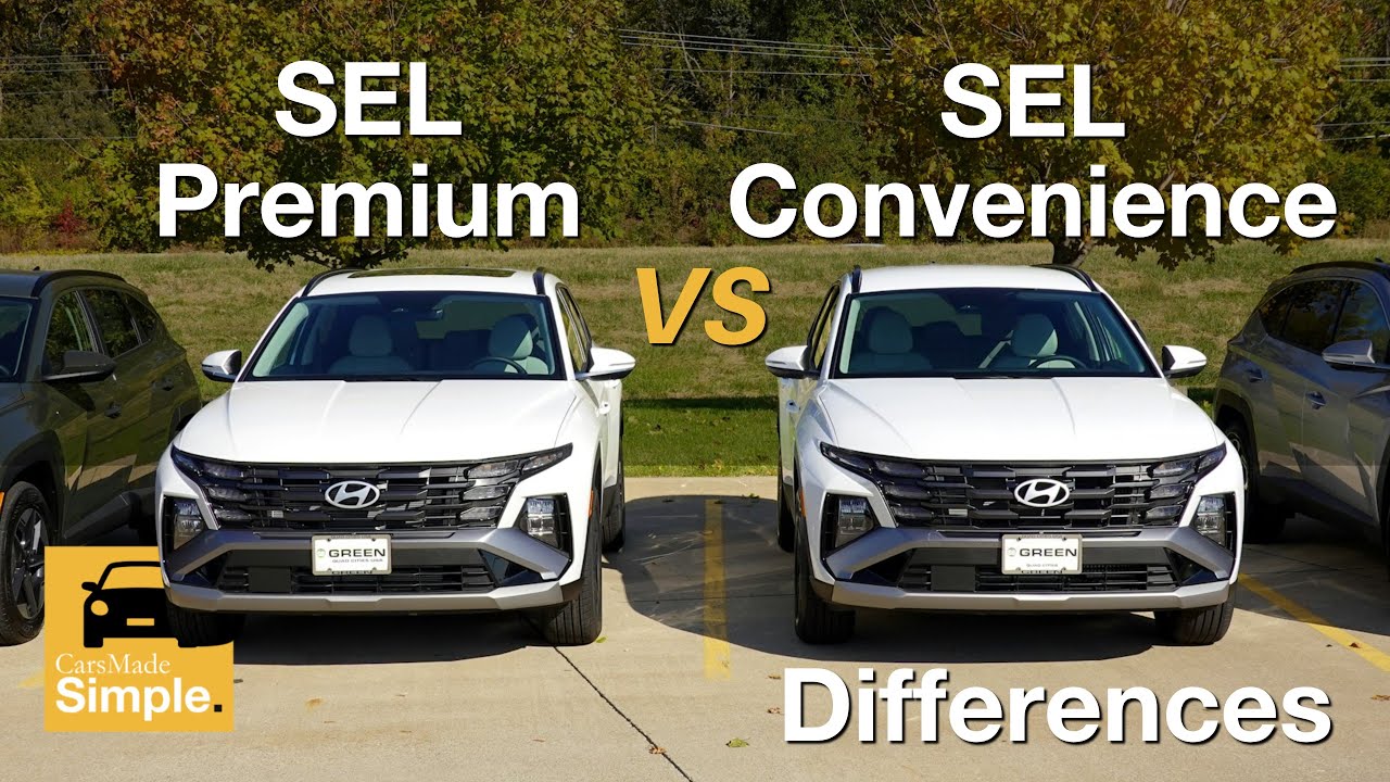 Hyundai Tucson SEL Premium и SEL Convenience 2026 года | Сравнение комплектаций бок о бок!
