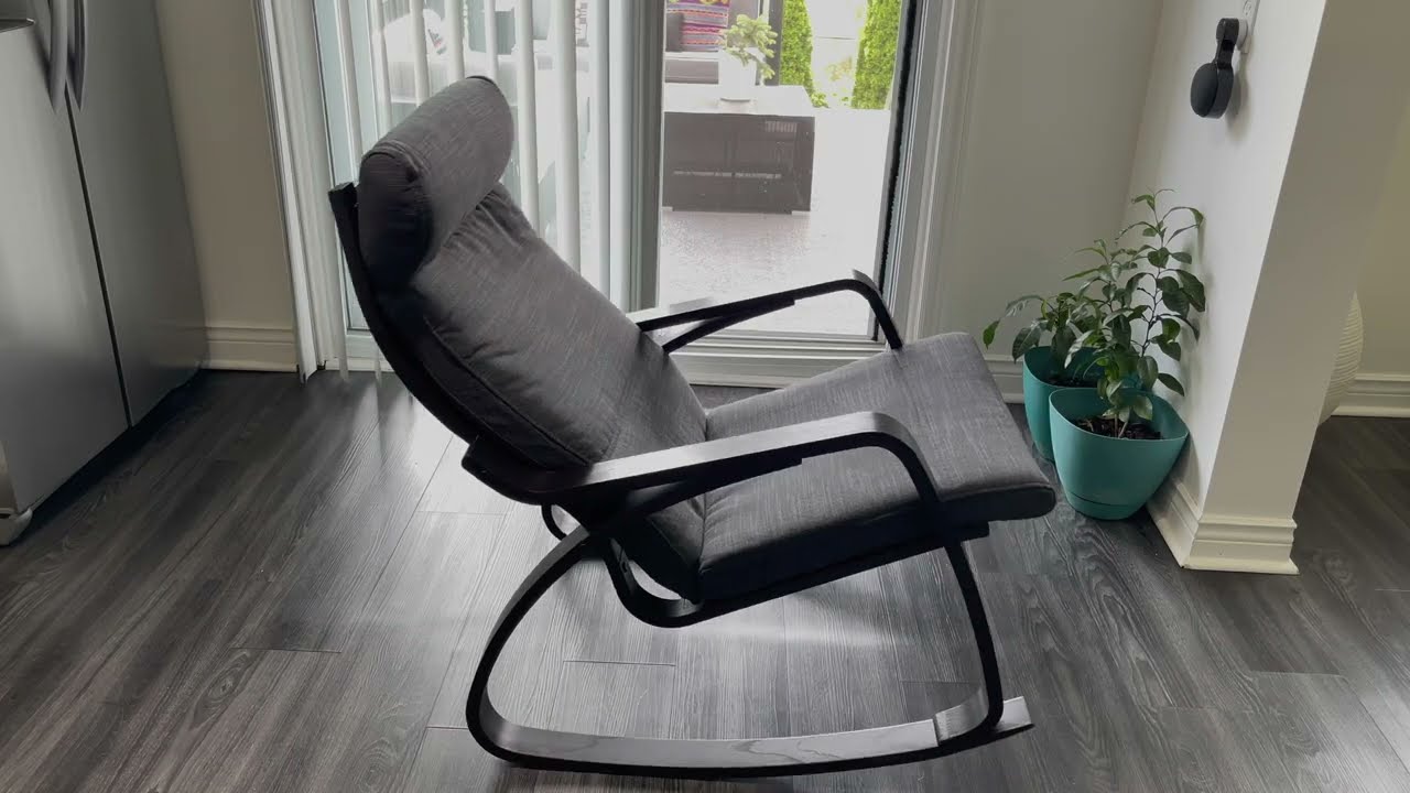 HOW TO ASSEMBLE  IKEA Rocking Chair  / How to assemble ikea PO&Auml;NG Rocking Chair / ikea armchair